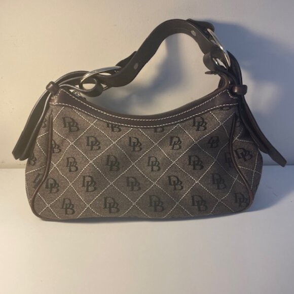 Dooney & Burke Brown Shoulder Bag - Picture 2 of 3
